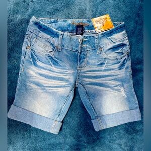 Amethyst Jeans Women's Light Blue Denim Jeggings New With Tags size 0 Juniors